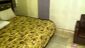 Black Ebony Boldly Offers Wet Pussy to Engineers for Service