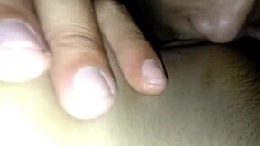 wet pussy opened wide by amateur guy