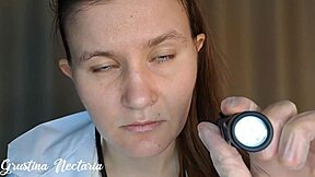Can a toxic Russian doctor dominate during examination, only to get mouth-fucked ASMR?