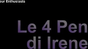 Slamming 4 Dicks into the Miss with Relentless Doggy Action