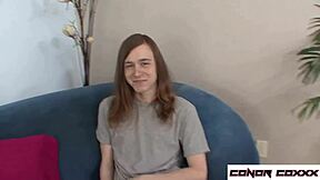 conorcoxxx couple dares to perform, licking and pounding with a monster cock in public