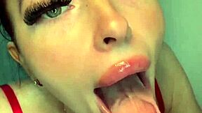 slutty british girlfriend offers a wild, horny experience.