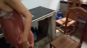 husband arrives and devours my wet pussy