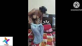 Desi Piyasi Bhabhi Sama Shows Off Sexy Solo Masturbation in Softcore