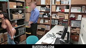 busted4k aryana amatista accused by officer