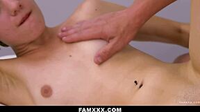 Stepdaddy exploits stepdaughter's lack of sex