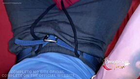 Sabrina prezotte, brazilian transsexual, crossdresses and fucks older man with big cock, rimming hairy daddy's ass