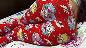 I love watching my 18-year-old stepdaughter lie in pajamas