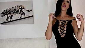 Skyler McKay, tattooed British babe, deepthroats huge cock and swallows massive load