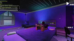 you fucking that blonde bimbo in roblox?