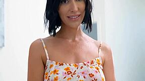 Stepmom Venus Valencia Cheats Wildly With Stepson's Friend in Hot Action!