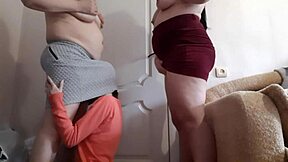 I Lick Pussies of My Two Pregnant Girlfriends Alternately