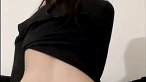 Horny British Girl's Intense Solo Toy Play