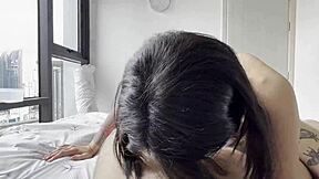 Co-Worker Giving A Hot Blowjob I Came A Lot In Her Mouth!