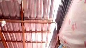 Solo Amateur Masturbates Naked Pussy With Small Tits