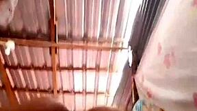 Solo Amateur Masturbates Naked Pussy With Small Tits