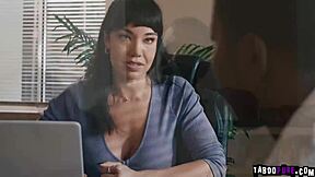 Happy newlyweds puck and isiah maxwell enjoy intimate titty fuck with toys