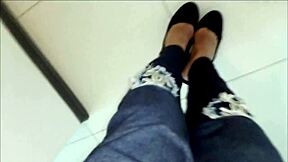 friend discovers me in bathroom with toy and breaks my ass