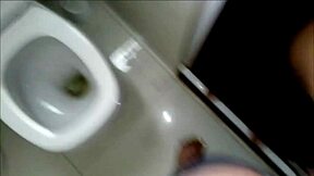 friend discovers me in bathroom with toy and breaks my ass