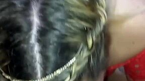 Do you like me bent over for doggystyle blowjob with black cock?