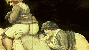 Vintage Erotic Drawings Showcase Sensual Retro Art and Hairy Details!