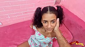 My Stepdaughter Handles Anal Scenes in Cosplay Setup