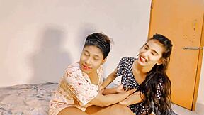 Uttaran20 Desi Girls Dominate Two 18-Year-Old Boys in Bengali Threesome Slam