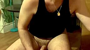 Lextalon performs an uncensored masturbation show for the audience