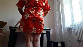 Does girlfriend's mother fuck me loudly with strapon?