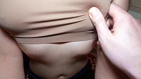 Teen Neighbor Gets Blowjob And Orgasms In POV