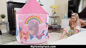 Curiosity Turns Into Pleasurable Learning For Stepsiblings In Hardcore Fucking