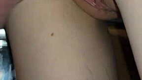 Wife's Messy Wet Fuck Ends in Dripping Creampie