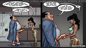 Cheating Husband Fucks Ebony Maid In Kitchen 😏