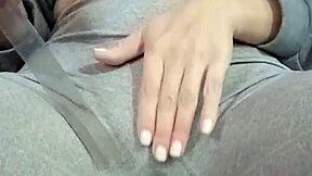 i say, 'spank my pussy hard with that ruler for punishment, close up.'