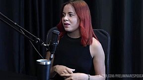 Beste Øyeblikk fra Bruna Ferraris Podcast med Bia Hot i Gjennomsiktig Rød