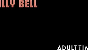 lilly bell dominates her girlfriend's little pussy with restraints and fisting