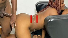 Effion Fuktits Gets Hardcore Fuck from BBC Boyfriend Bent Over