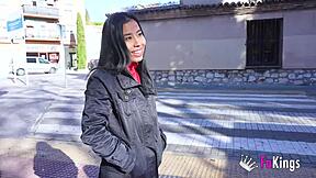 banging sweet asian lore, she's got big ass, long hair, perfect for porn