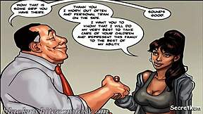 Cheating Husband Fucks Ebony Maid In Kitchen 😏