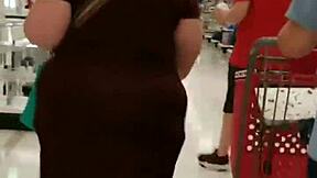 granny's big ass in filth trap