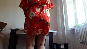 Does girlfriend's mother fuck me loudly with strapon?