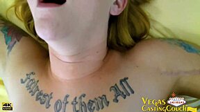 Solo POV masturbation with casting and bondage