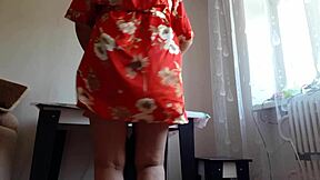 Does girlfriend's mother fuck me loudly with strapon?