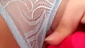 I Masturbate with Dildo Thinking of a Big Cock, Spreading My Pussy Lips!