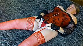 Granny Carmen's Finger Fucking and Pussy Eating Orgasms