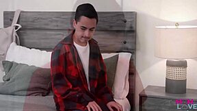 Feeling the passion as stepmom addison james rides me before the party