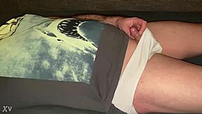 is that small cock pissing all over jaws or what?