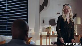 vixenplus mmf threesome with double penetration and cumshot