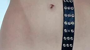Watch Me Punish My Pussy and Tits with a Belt?