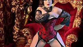 Granny Carmen's Finger Fucking and Pussy Eating Orgasms